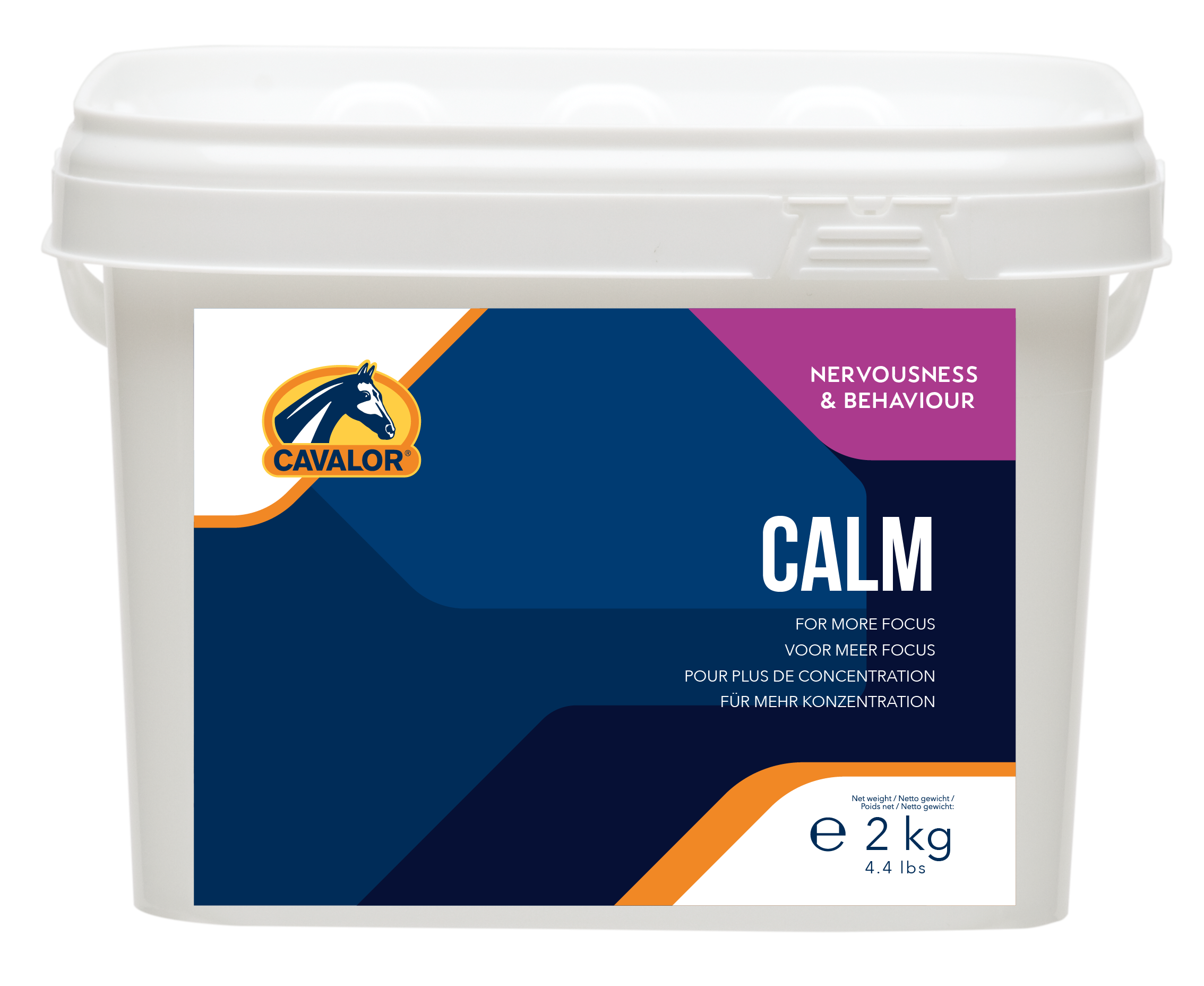 Suplement dla koni nerwowych Cavalor Calm 1,5 kg