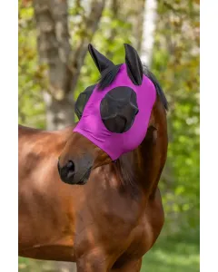 Maska na muchy dla konia Covalliero FinoStretch Zipper S/S 2026