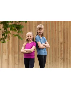 Koszulka jeździecka dziecięca Covalliero S/S 2026