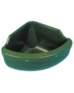 Karmidło narożne z listwą Kerbl