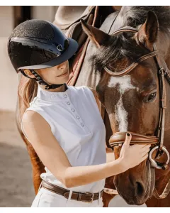 Koszulka jeździecka polo damska EquiTheme Molly