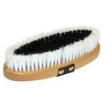 Szczotka dla konia ze szlufką drewniana Covalliero Brush&Co17cm