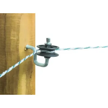 Izolator ogrodzeniowy narożny do plecionek i linek Kerbl