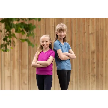 Koszulka jeździecka dziecięca Covalliero S/S 2026