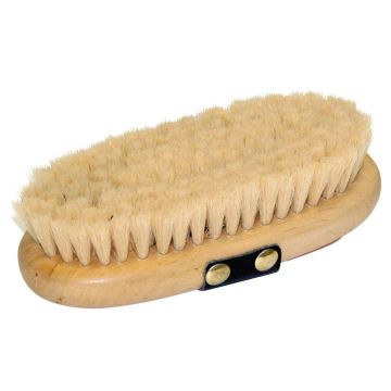 Szczotka ze szlufką bardzo miękka drewniana Covalliero Brush&Co 8,5 cm