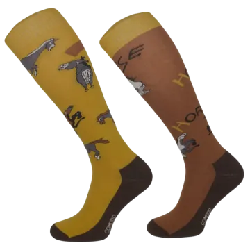 Podkolanówki jeździeckie Comodo SJBW Mustang/50