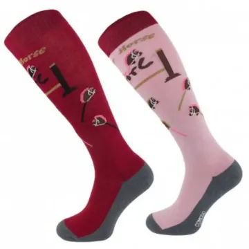 Podkolanówki jeździeckie Comodo SJBW HobbyHorse/48