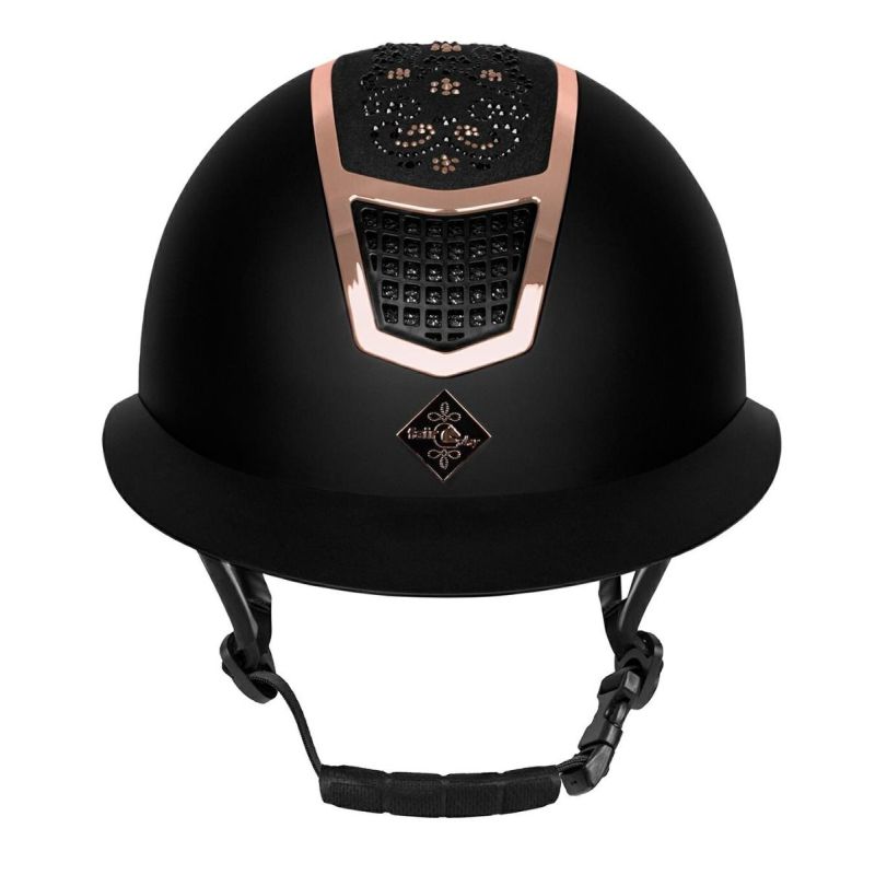 Kask jeździecki Fair Play Quantinum Chic W-V Rosegold
