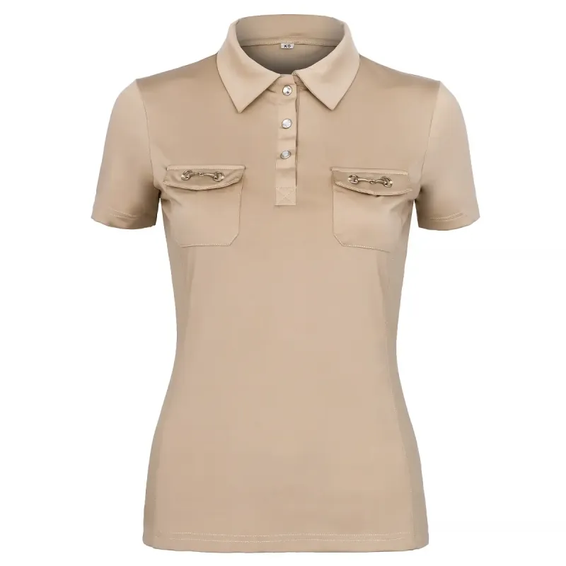 Koszulka jeździecka polo Equestrian Queen Khloe SS25