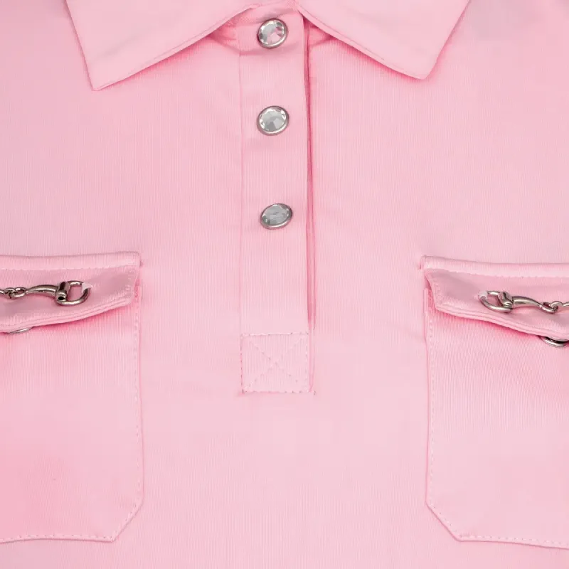 Koszulka jeździecka polo Equestrian Queen Khloe SS25