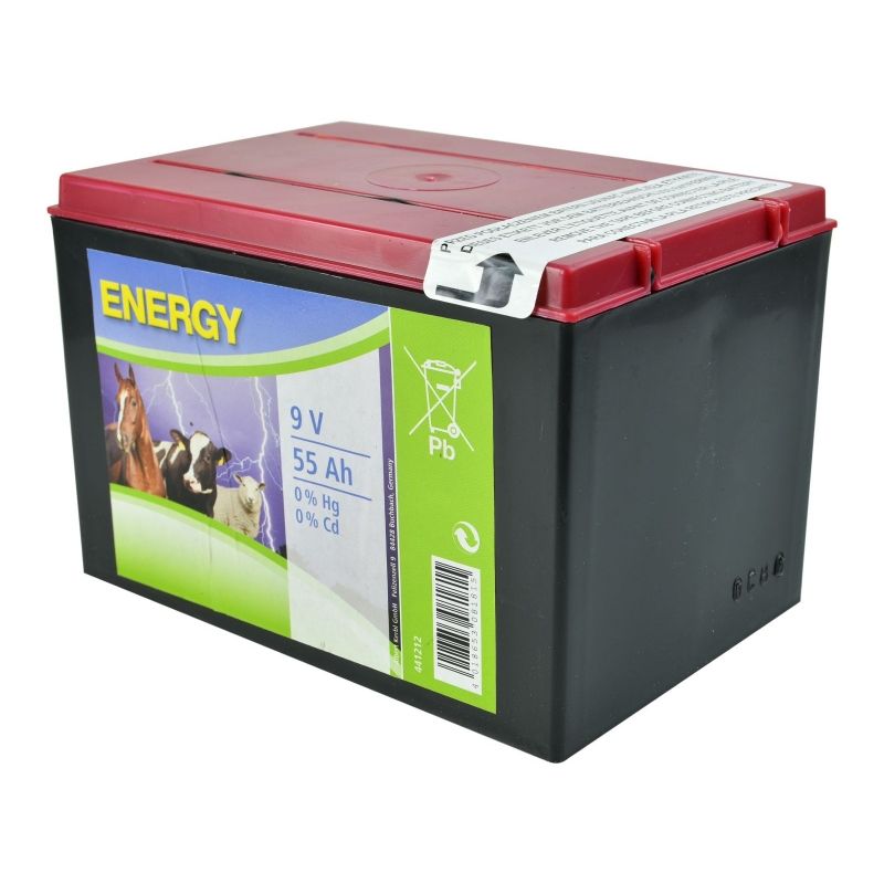 Bateria chlorkowa do elektryzatora 9 V 55 Ah Kerbl