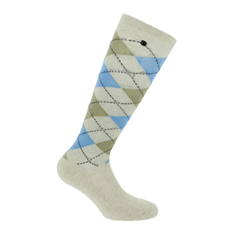 Podkolanówki jeździeckie EquiTheme Argyle