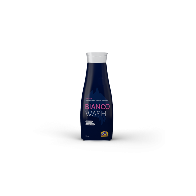 Szampon dla koni siwych Cavalor Bianco Wash 500 ml