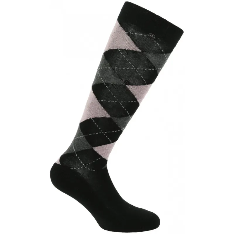 Podkolanówki jeździeckie EquiTheme Argyle