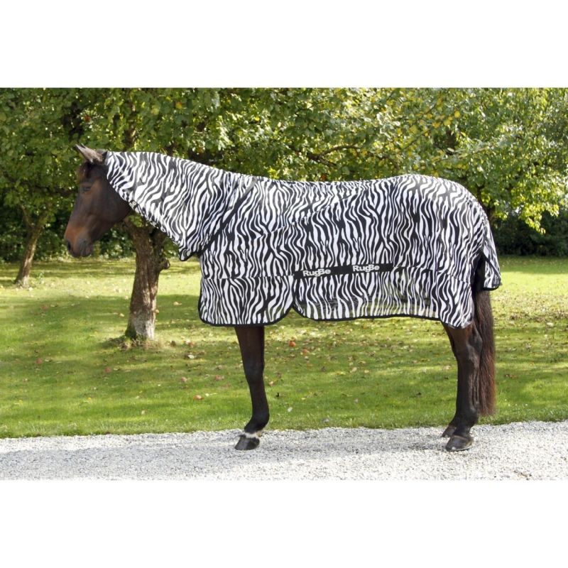 Derka ochronna przed muchami Covalliero RugBe Zebra