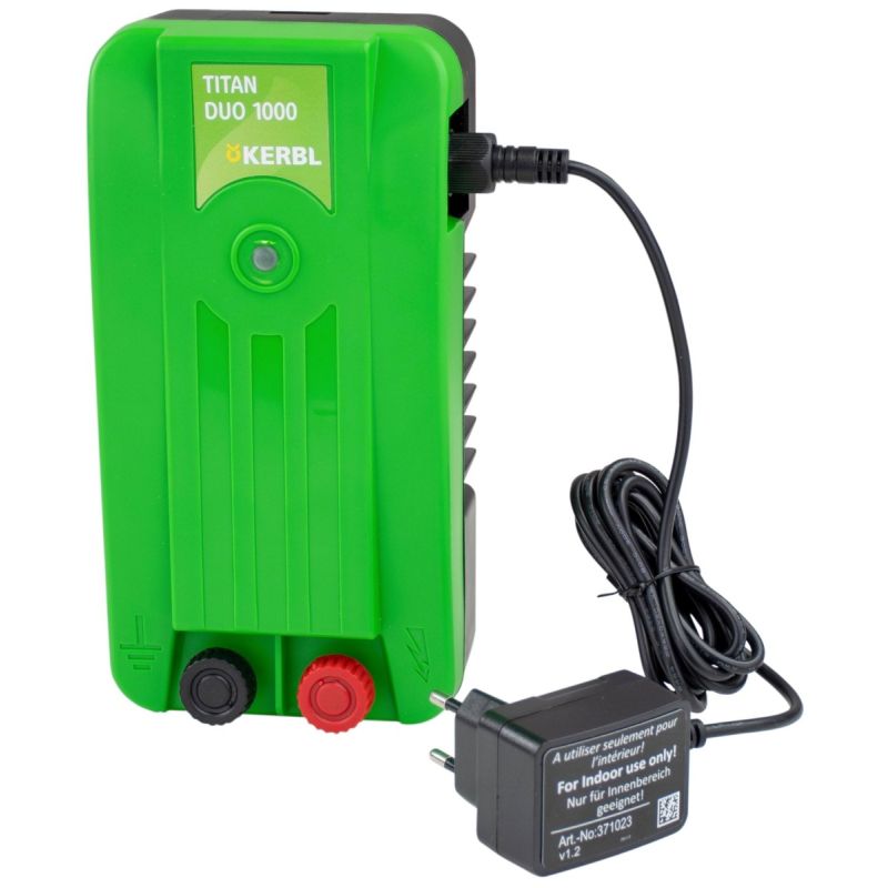 Elektryzator uniwersalny TITAN DUO 1000 dla koni bydła i małych zwierząt 1,0 J Kerbl