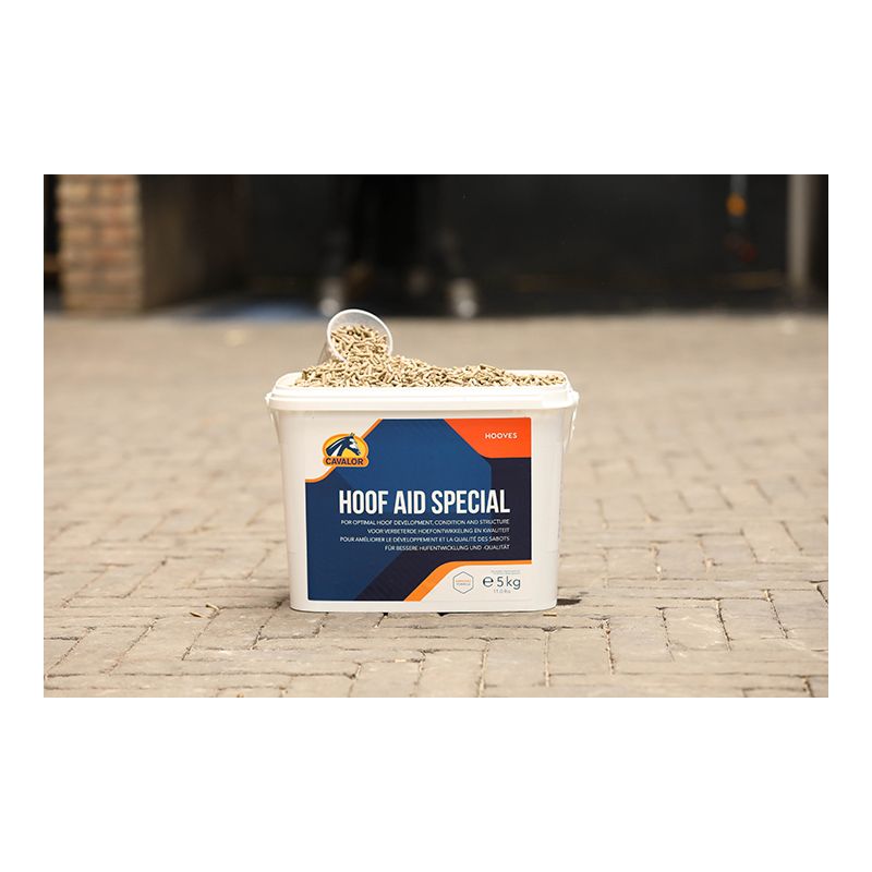 Suplement na kopyta konia Cavalor Hoof Aid Special 20 kg