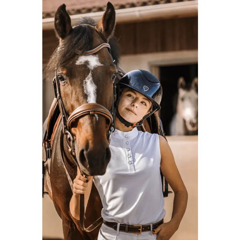 Koszulka jeździecka polo damska EquiTheme Molly