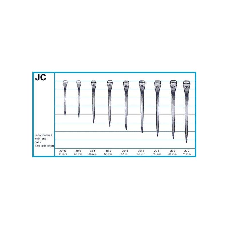 Podkowiaki Mustad - model JC - 2