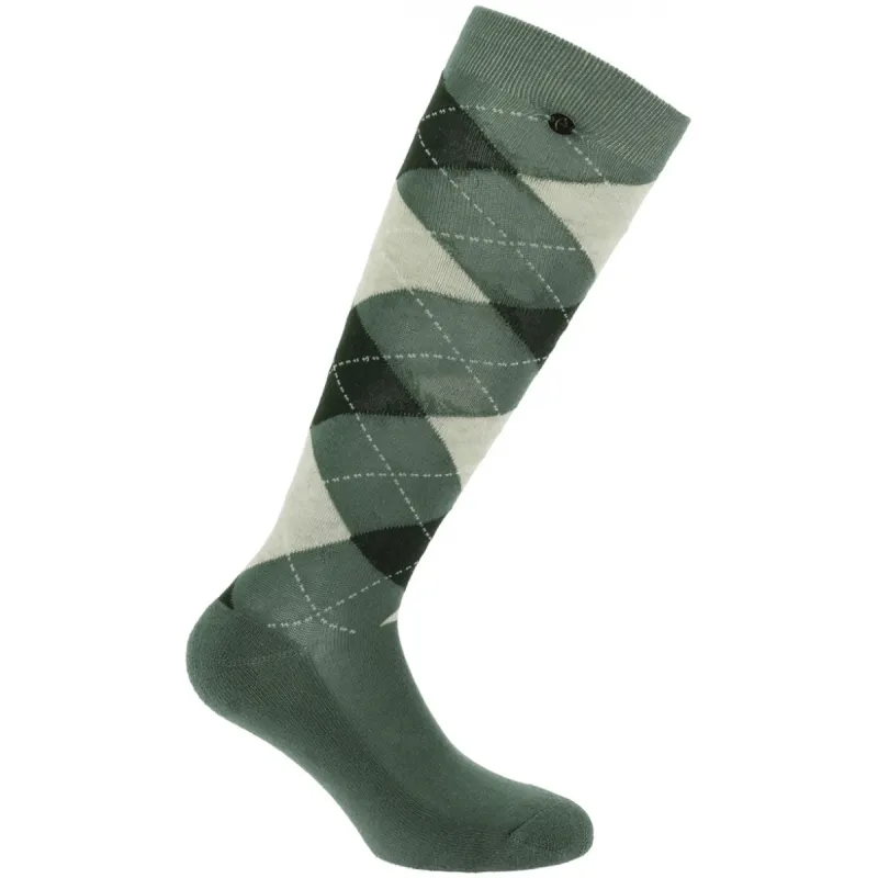 Podkolanówki jeździeckie EquiTheme Argyle