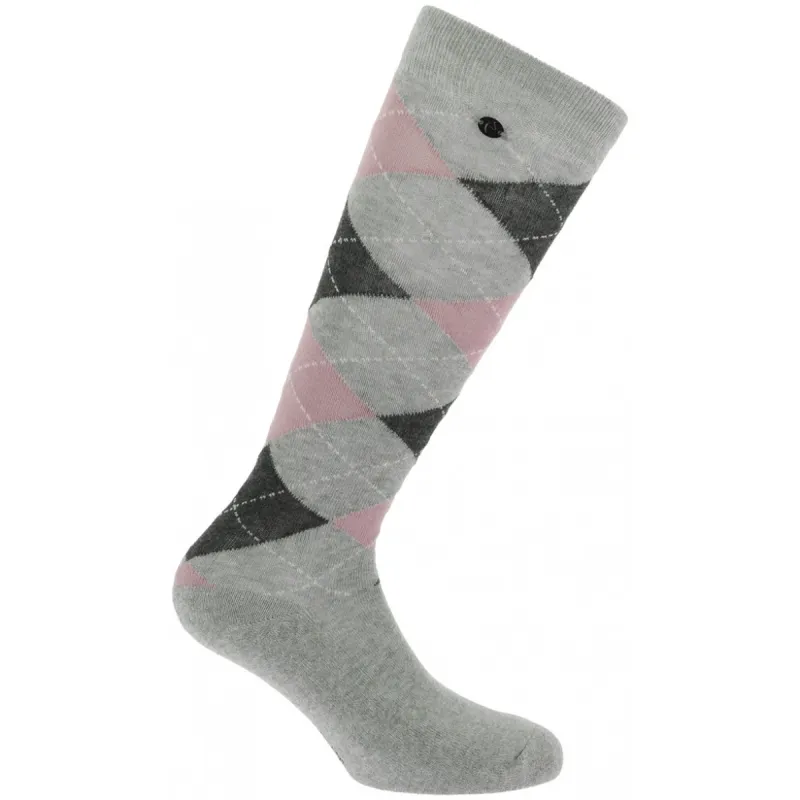 Podkolanówki jeździeckie EquiTheme Argyle