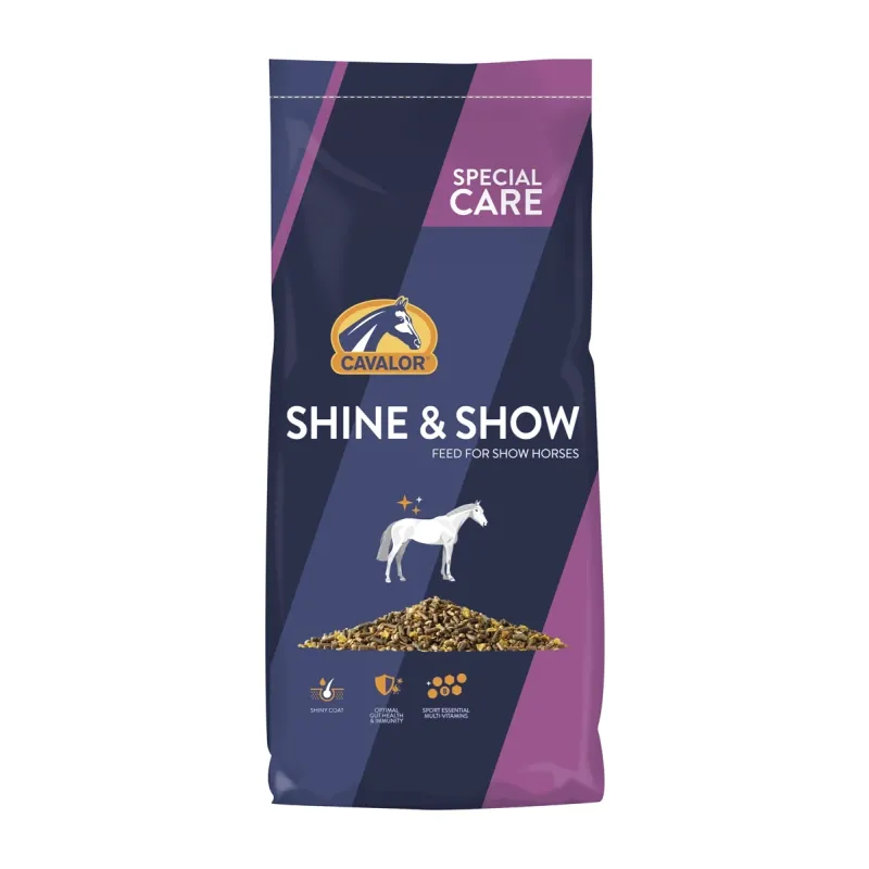 Pasza dla koni pokazowych Cavalor Shine & Show 20 kg